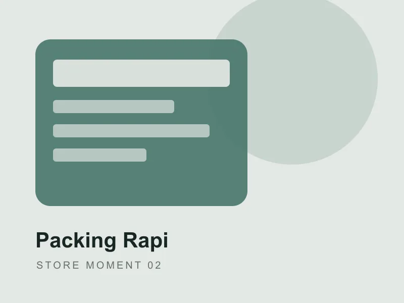 Cara Menjaga Produk Tetap Rapi dan Awet #02