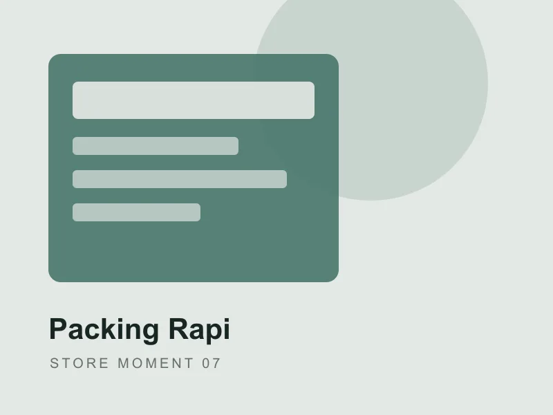 Cara Menjaga Produk Tetap Rapi dan Awet #07